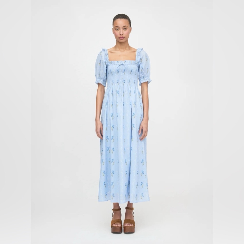 Hill house Home Scarlett dress in bluebell waltz